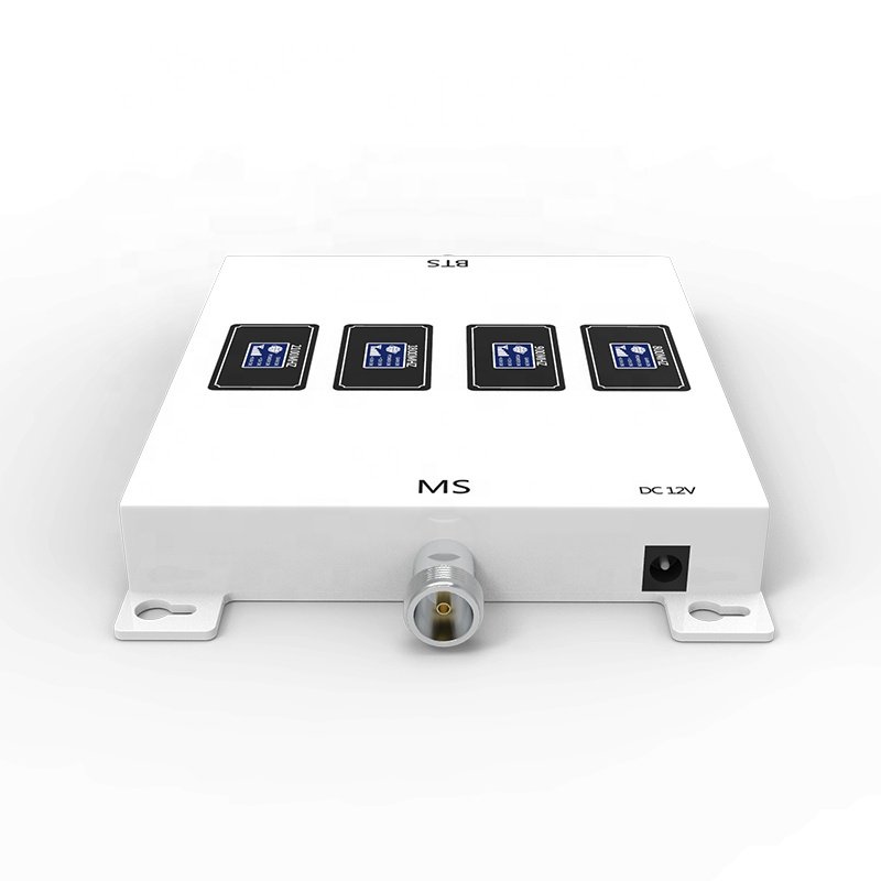 Goboost amplifiers 2g 3g 4g 4 band repeater 800 900 1800 2100 cellular signal booster 20dbm amplifier